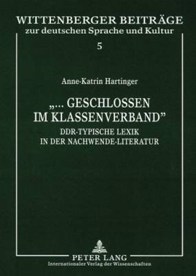 «...Geschlossen Im Klassenverband»