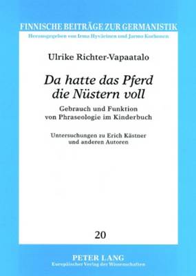 «Da Hatte Das Pferd Die Nuestern Voll»