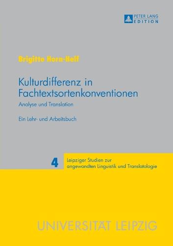 Kulturdifferenz in Fachtextsortenkonventionen