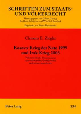 Kosovo-Krieg Der NATO 1999 Und Irak-Krieg 2003
