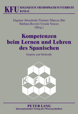 Kompetenzen Beim Lernen Und Lehren Des Spanischen