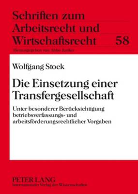 Die Einsetzung Einer Transfergesellschaft