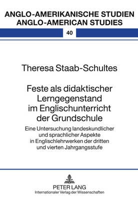 Feste ALS Didaktischer Lerngegenstand Im Englischunterricht Der Grundschule