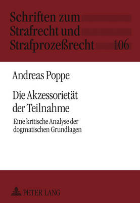 Die Akzessorietaet Der Teilnahme