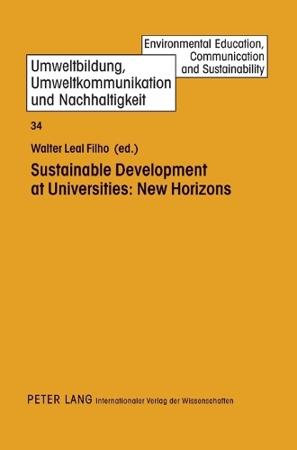 Sustainable Development at Universities: New Horizons