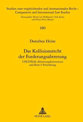 Das Kollisionsrecht Der Forderungsabtretung