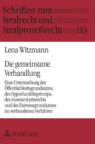 Die gemeinsame Verhandlung