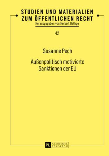 Außenpolitisch Motivierte Sanktionen Der Eu