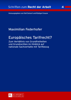 Europaeisches Tarifrecht?