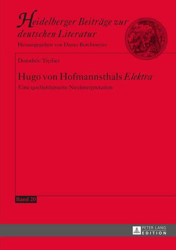 Hugo von Hofmannsthals Elektra