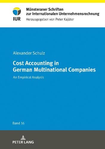 Cost Accounting in German Multinational Companies