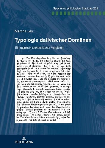 Typologie dativischer Domaenen