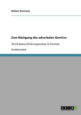 Zum R ckgang Des Adverbalen Genitivs