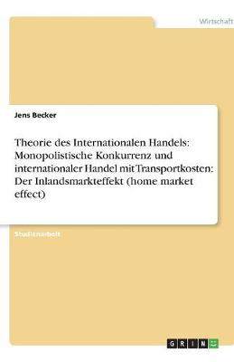 Theorie Des Internationalen Handels