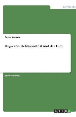 Hugo Von Hofmannsthal Und Der Film