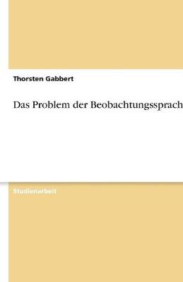 Das Problem Der Beobachtungssprache