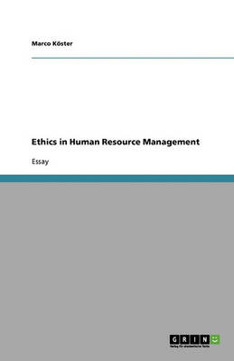 Ethics in Human Resource Management