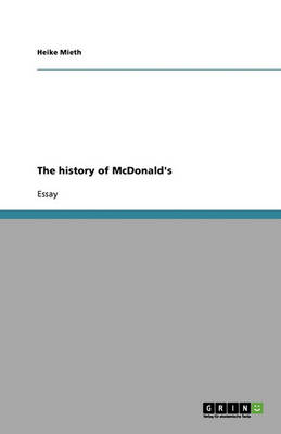 The History of McDonald's