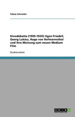 Kinodebatte (1909-1929)