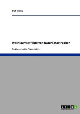 Wachstumseffekte Von Naturkatastrophen