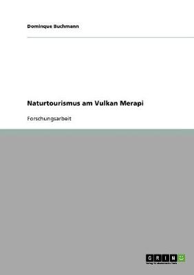 Naturtourismus Am Vulkan Merapi