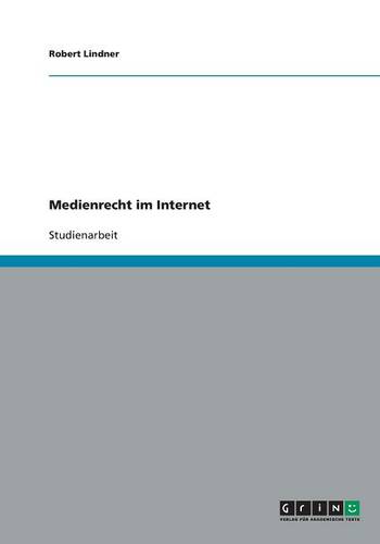 Medienrecht Im Internet