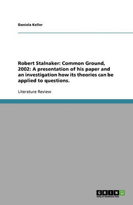 Robert Stalnaker