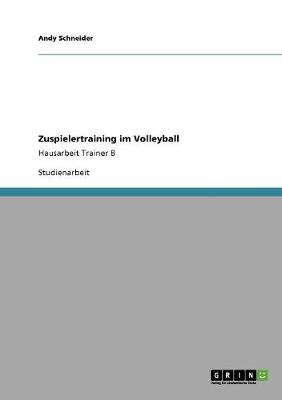 Zuspielertraining Im Volleyball