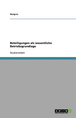Beteiligungen ALS Wesentliche Betriebsgrundlage