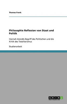 Philosophie Reflexion Von Staat Und Politik