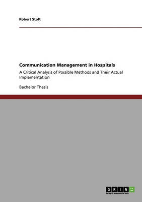Communication Management in Hospitals