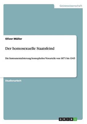 Der Homosexuelle Staatsfeind