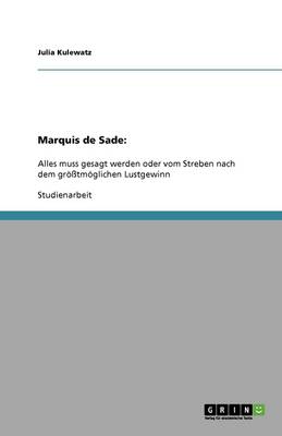 Marquis de Sade
