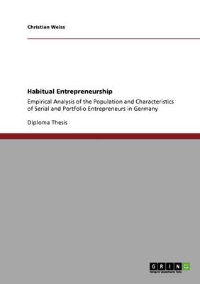 Habitual Entrepreneurship