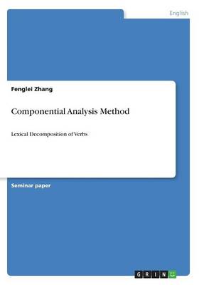 Componential Analysis Method