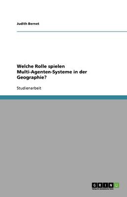 Welche Rolle Spielen Multi-Agenten-Systeme in Der Geographie?