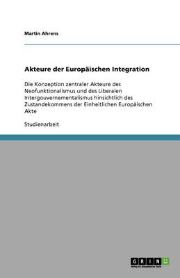 Akteure Der Europaischen Integration