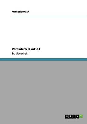 Veranderte Kindheit