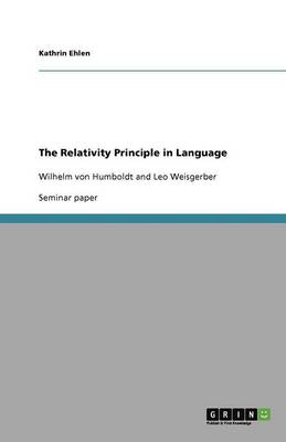 The Relativity Principle in Language