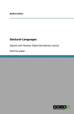 Gestural Languages