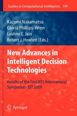 New Advances in Intelligent Decision Technologies