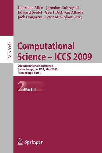 Computational Science – ICCS 2009