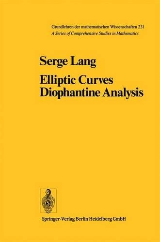 Elliptic Curves
