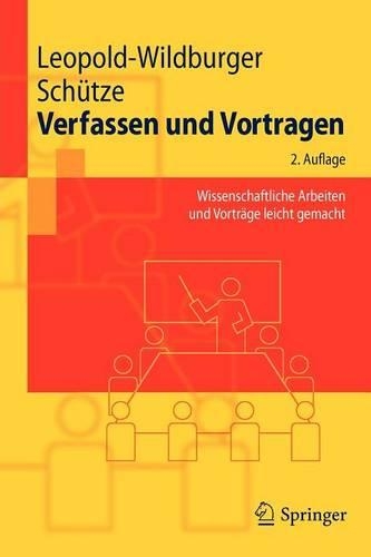 Verfassen Und Vortragen