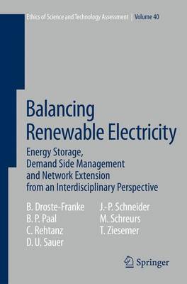 Balancing Renewable Electricity