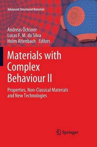 Materials with Complex Behaviour II