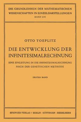 Die Entwicklung der Infinitesimalrechnung