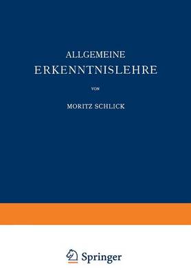 Allgemeine Erkenntnislehre