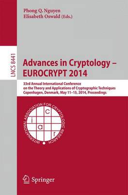 Advances in Cryptology – EUROCRYPT 2014