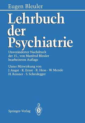 Lehrbuch der Psychiatrie